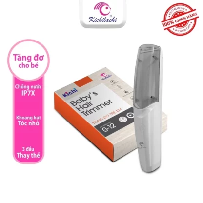 Tông Đơ Cắt Tóc Cho Bé Kichilachi Chấn Viền, Máy Cắt Tóc Trẻ Em Có Chức Năng Hút Tóc Tự Động - Hình ảnh 2