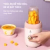 Máy Xay Đa Năng 3 Cối Cho Bé Ăn Dặm Kichilachi Xay Sinh Tố, Xay Hạt, Xay Thịt - Hình ảnh 7