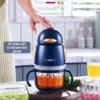 Máy Xay Đa Năng 2 Tay Cầm Kichilachi Phiên Bản Nâng Cấp 2 Quai Cầm Chắc Chắn Xay Đồ Ăn Dặm Cho Bé [BẢO HÀNH 3 THÁNG] - Hình ảnh 4