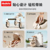 Xe đẩy cho bé 2 chiều có thể gấp gọn linh hoạt，chịu lực trên 50kg ，3 tư thế ngả sâu có giảm sóc cho bé yêu - Hình ảnh 5