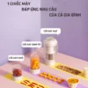 Máy Xay Đa Năng 3 Cối Cho Bé Ăn Dặm Kichilachi Xay Sinh Tố, Xay Hạt, Xay Thịt - Hình ảnh 3