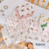 Khăn xô sữa cho bé Boona, Koala, vải sợi muslin cao cấp, mềm mịn - Hình ảnh 5