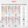 Núm ty Pigeon mềm nhũn Plus mới III (2 cái/vỉ)