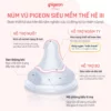 Núm ty Pigeon mềm nhũn Plus mới III (2 cái/vỉ) - Hình ảnh 3