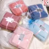 Set 2 Khăn tắm lông cừu siêu mềm, siêu thấm hút - Hình ảnh 2