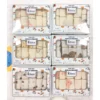 Hộp 5 khăn sữa cho bé 2 lớp chất vải Muslin Organic cao cấp, mềm mịn, thấm hút tốt, an toàn cho trẻ KT 30x30cm