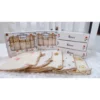 Hộp 5 khăn sữa cho bé 2 lớp chất vải Muslin Organic cao cấp, mềm mịn, thấm hút tốt, an toàn cho trẻ KT 30x30cm - Hình ảnh 4