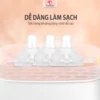 Núm Vú Kichilachi Cổ rộng Plus Real Fit Sử Dụng Cho Bình Sữa Moyuum và Bình Cổ Rộng Thông Dụng - Hình ảnh 5
