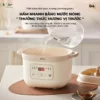 Nồi Nấu Cháo Chậm Cho Bé BEAR 1.6L SB-NNC16 (DDZ-D16C1), 270W, 6 Chế Độ Ninh Nấu Hầm Hấp,BH 18 tháng - Hình ảnh 3
