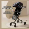 Xe đẩy cho bé M9 gấp gọn 2 chiều 3 tư thế nằm ngả sâu có bàn ăn dặm cho bé