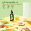 Combo 3 dầu ăn dặm bổ não Mămmy gồm: dầu Olive, dầu cá hồi, dầu hạt lanh bổ não, mỗi loại 30ml - Hình ảnh 5