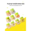 Combo 9 hũ hạt mix sẵn Mămmy nấu cháo bổ sung chất dinh dưỡng cho bé ăn dặm trên 6 tháng,130gr/ 1 hũ