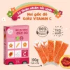 Nui mini rau củ Mămmy cho bé mới ăn dặm tập nhai trên 6 tháng, Hộp/ 100g - Hình ảnh 4