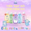 Sữa Tắm gội toàn thân Dnee Pure Cho Bé từ 0 đến 3 tuổi - 380ml - Hình ảnh 10