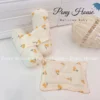 Bộ Gối Chặn Xô Sơ Sinh Taco Xô Muslin Ruột Bông Tự Nhiên Siêu Mềm Mại Chống Giật Mình Cho Bé Sơ Sinh - Hình ảnh 2
