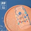 Bình Tập Uống Nước Cho Bé Kichilachi Có Ống Hút Chống Sặc Nhựa PP Dung Tích 220ml - 350ml - Hình ảnh 3