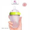 Bình Sữa Silicon Kichilachi Siêu Mềm Chống Sặc Cho Bé 150-250ml [KÈM NÚM TI] - Hình ảnh 4