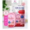 Nước Rửa Bình Sữa, Nước Làm Sạch Bình An Toàn Cho Bé Kichilachi Chai 500ml/túi 450ml - Hình ảnh 2