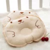 Gối lõm cotton Quảng Châu chống méo bẹt đầu cho bé sơ sinh - Hình ảnh 4