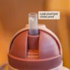 Bình uống nước cho bé Cốc Sippy cho bé Chống rò rỉ và chống rơi Tay cầm cầm cầm tay - Hình ảnh 8