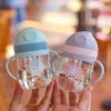 Bình uống nước cho bé Cốc Sippy cho bé Chống rò rỉ và chống rơi Tay cầm cầm cầm tay