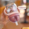 Bình uống nước cho bé Cốc Sippy cho bé Chống rò rỉ và chống rơi Tay cầm cầm cầm tay - Hình ảnh 2