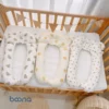 Gối Chữ U TacoVải Xô Muslin Cao Cấp Thoáng Khí, Thấm Hút Siêu Tốt