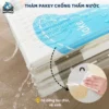Thảm Gấp Gọn XPE Dày 2cm Chính Hãng Pakey, Thảm Cho Bé 2 Mặt Dày Dặn - Hình ảnh 3