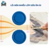 Thảm Gấp Gọn XPE Dày 2cm Chính Hãng Pakey, Thảm Cho Bé 2 Mặt Dày Dặn - Hình ảnh 8