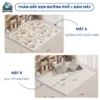 Thảm Gấp Gọn XPE Dày 2cm Chính Hãng Pakey, Thảm Cho Bé 2 Mặt Dày Dặn - Hình ảnh 10