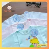 Túi 10 Áo sơ sinh cotton cao cấp JOU | Mẫu Tay Dài Cài Lệch Màu - Hình ảnh 6