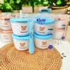 Set bộ 3 Cốc tập uống, chén nhựa PP, Thìa silicon cho bé tập ăn Kichilachi, không BPA, dùng được trong lò vi sóng - Hình ảnh 2