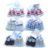 Set 2 đôi tất vớ sơ sinh đựng trong túi lưới quà tặng cực đẹp cho bé lố 12 đôi - Hình ảnh 5