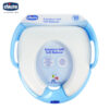Bệ ngồi thu nhỏ bồn cầu toilet Quảng Châu xanh hồng trắng - Hình ảnh 4