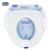 Bệ ngồi thu nhỏ bồn cầu toilet Quảng Châu xanh hồng trắng - Hình ảnh 5