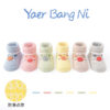 Lố 12 đôi vớ tất thú sơ sinh – mẫu 12 thú sọc thun Cotton Có Chống Trượt Xinh xắn cho bé - Hình ảnh 2