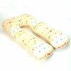 Gối ôm chữ U cho bà mẹ bầu vải cotton Hàn Quốc - Hình ảnh 2