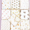 Chăn Xô Hè Organic Molli Bo Viền Len Muslin Cao Cấp Phong Cách Hàn Quốc Nhẹ Mềm Mịn Không Bụi - Hình ảnh 4